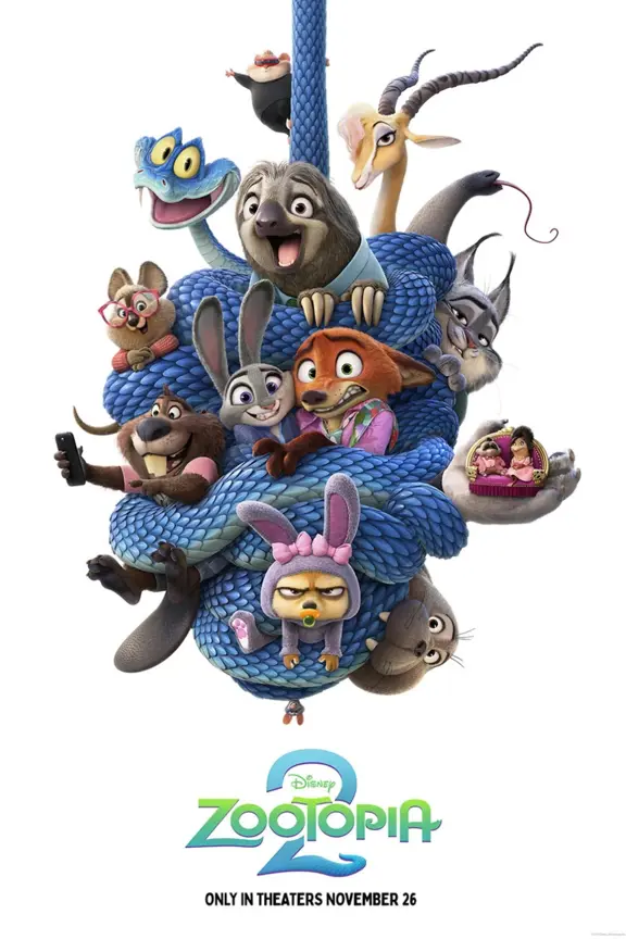 Zootopia 2 movie poster